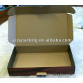 1 piece foldable corrugated packaging box for receiver
